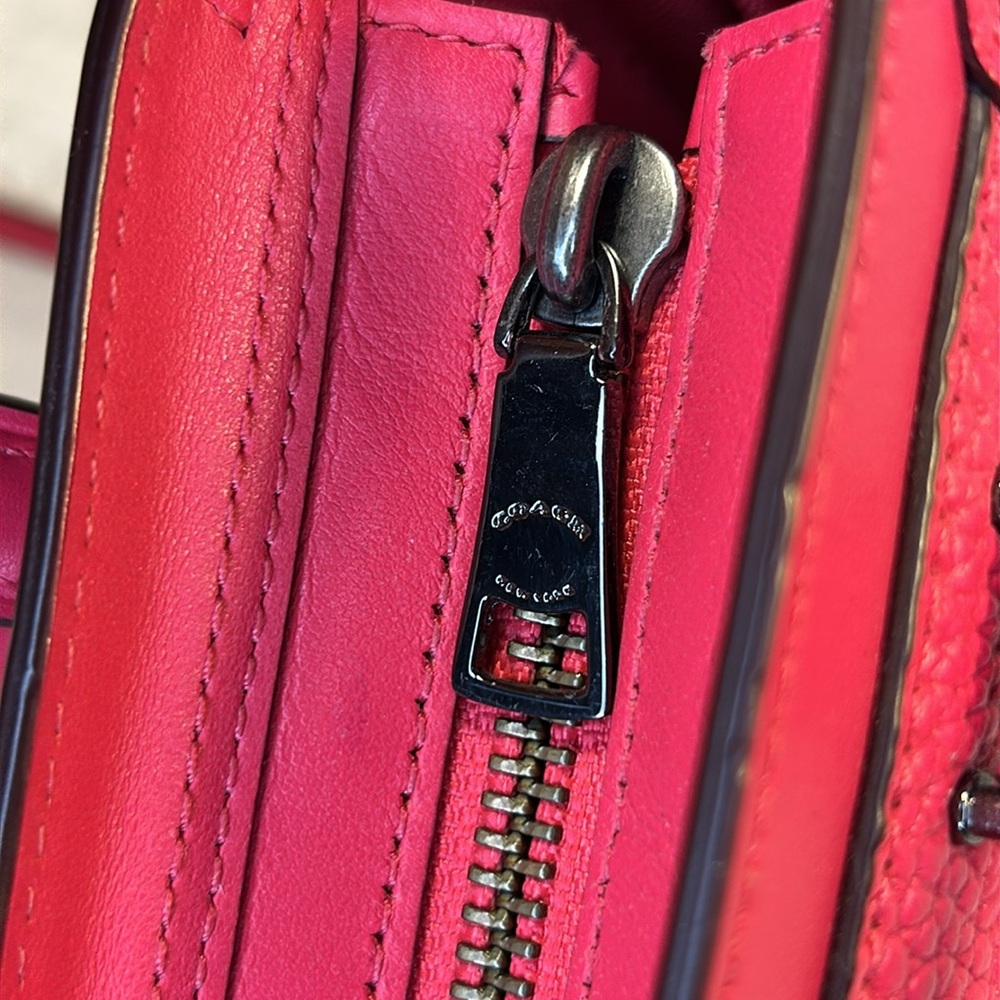 Coach Swagger 15 mini leather rare bag - Picture 13 of 16